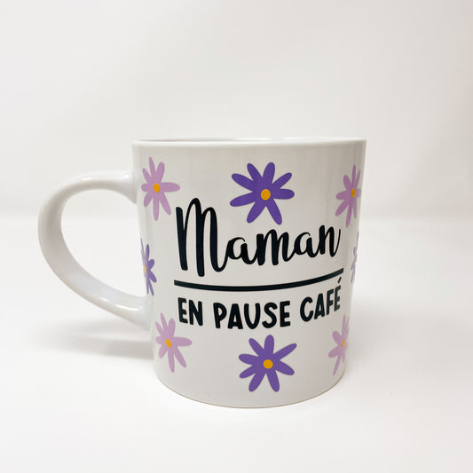 Tasse « Maman en pause café »